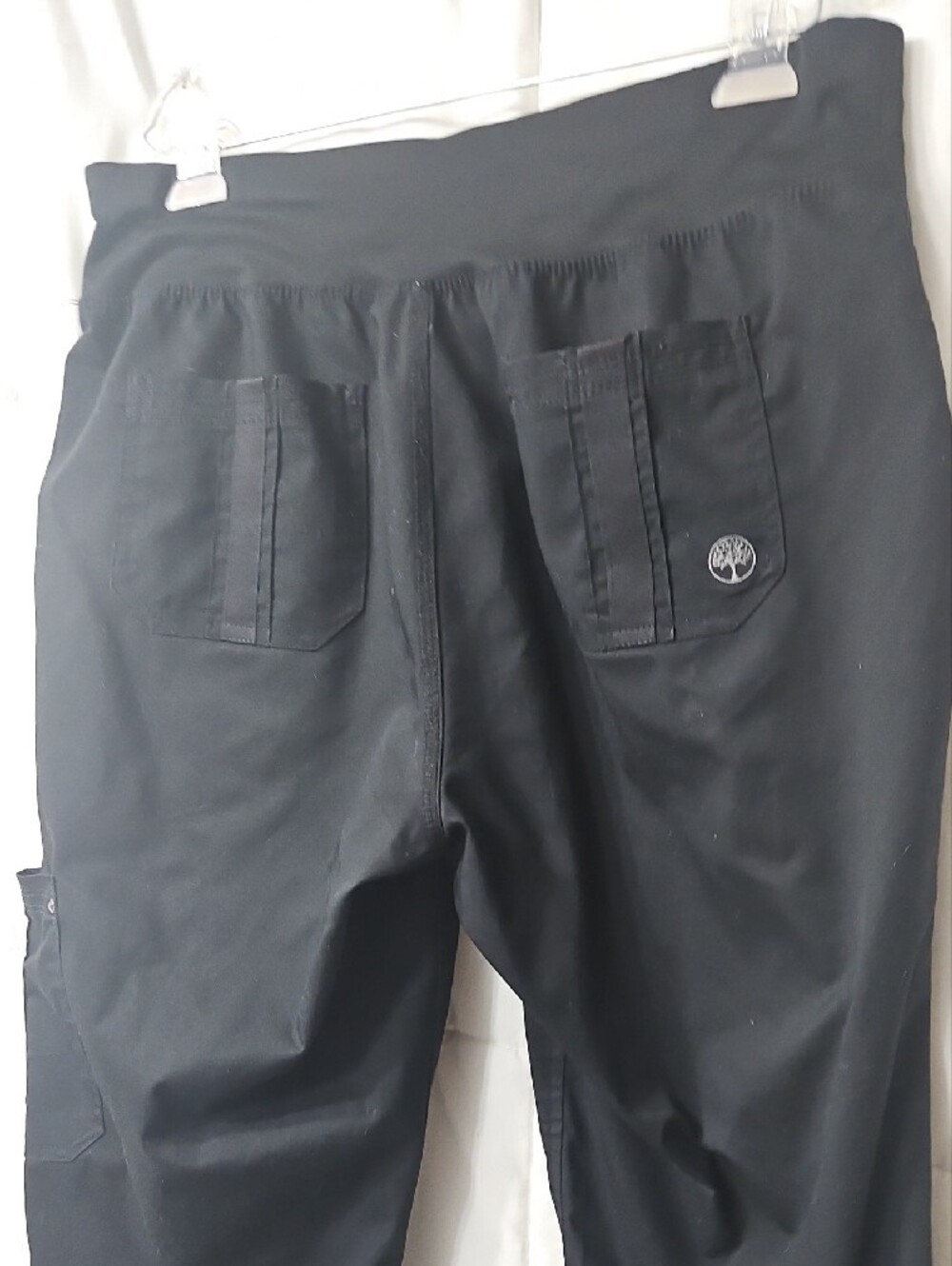 Women's Black Scrub Pants - Picture 5 of 5